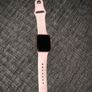 Smartwatch with Pink Band